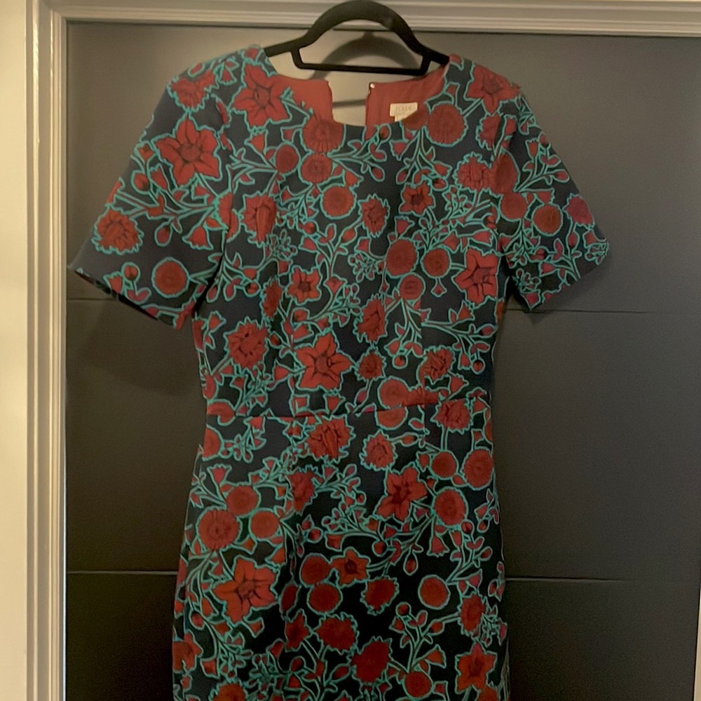 J. Crew Factory Floral Dress sz 0